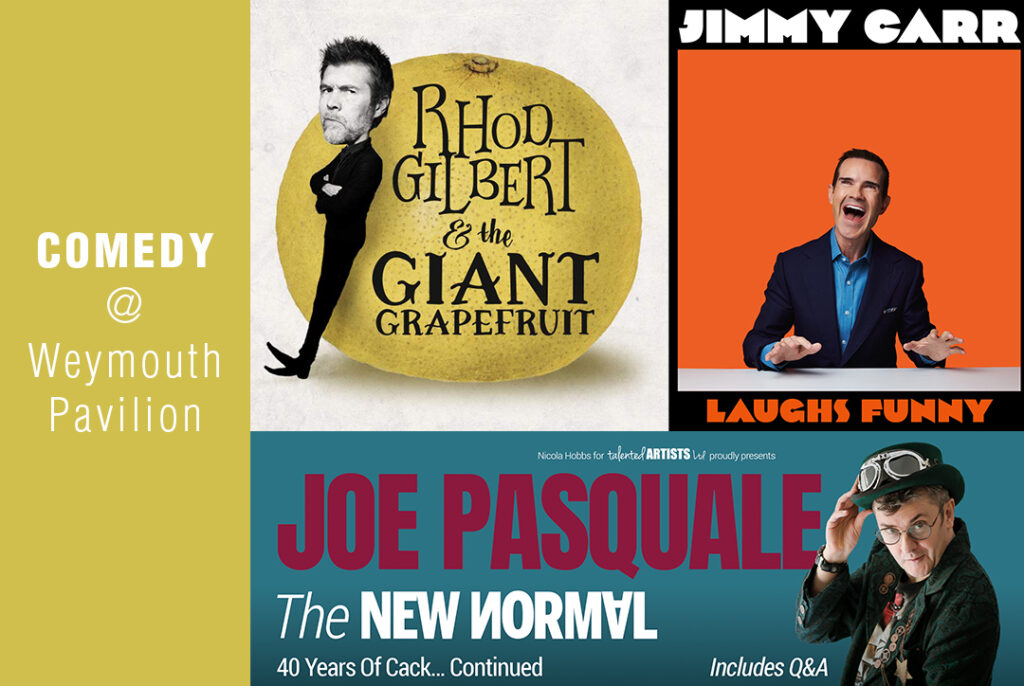 Top Comedy Headliners at Weymouth Pavilion